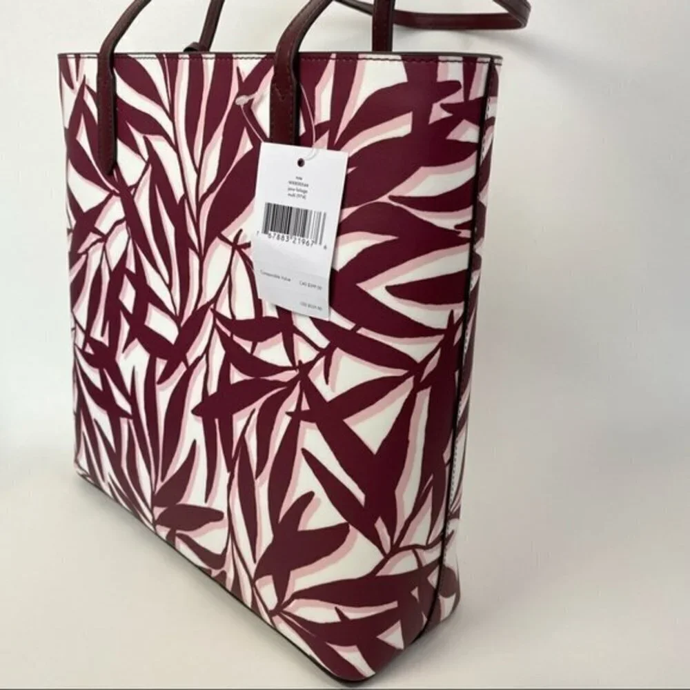 NEW Kate Spade Handbag Jana Tote Bag Foliage Multi